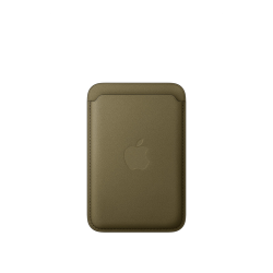 Чехол-бумажник Apple для iPhone FineWoven Wallet with MagSafe - Dark Olive (Оливковый)