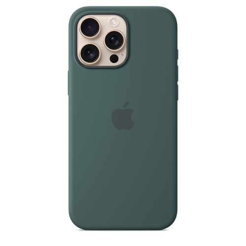 Силиконовый чехол Apple для iPhone 16 Pro Silicone Case with MagSafe - Lake Green (Зеленый)