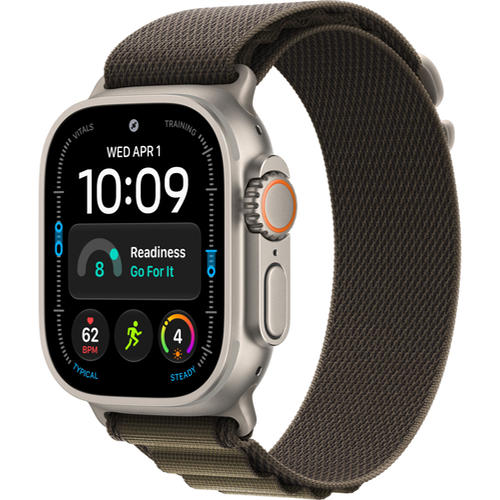 Смарт-часы Apple Watch Ultra 4 (2026) 49mm Natural Titanium Case with Alpine Loop Dark Olive (Оливковый)