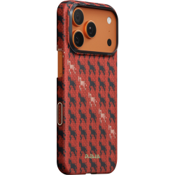 Чехол Pitaka Happiness Rides Edge для iPhone 17 Pro Max Красный