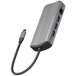 USB адаптер EnergEA AluHub Max 11в1 (Темно-серый)