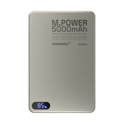 Аккумулятор внешний универсальный ModMac MagSafe 5000 mAh Q.Mag Titanium 