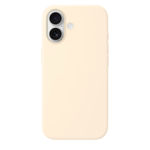 Силиконовый чехол Luxcopy для iPhone 17 Silicone Case with MagSafe – Vanilla (Ваниль)