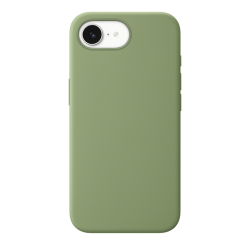 Силиконовый чехол Luxcopy для iPhone 17e Silicone Case with MagSafe – Light Moss (Светлый мох)