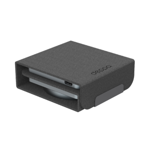 Беспроводное зарядное устройство Deppa Crystal MagSafe Fold Travel Qi 3в1 