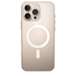 Поликарбонатовый чехол Lux Copy для iPhone 16 Pro Clear Case with MagSafe (Прозрачный)
