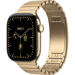 Смарт-часы Apple Watch Series 12 (GPS+Cellular) 42mm Radiant Gold Titanium Case with Radiant Gold Link Bracelet (Золотой)