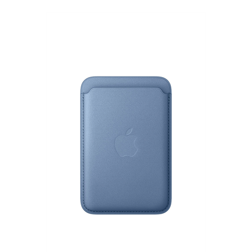Чехол-бумажник Apple для iPhone FineWoven Wallet with MagSafe - Wildflower Blue (Голубой)