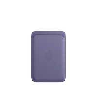 Чехол-бумажник Apple для iPhone Leather Wallet with MagSafe - Wisteria (Вистерия)