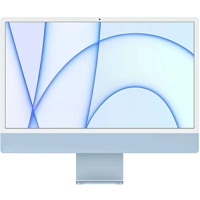 Моноблок Apple iMac 24 M1 (2021) Blue (Синий) (M1 8-core CPU/16GB/2Tb/8-Core GPU)