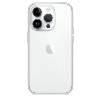 Силиконовый чехол для iPhone 15 Pro Clear (Прозрачный)