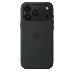 Силиконовый чехол Apple для iPhone 18 Pro Silicone Case with MagSafe – Black (Черный)