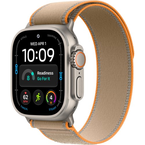 Смарт-часы Apple Watch Ultra 4 (2026) 49mm Natural Titanium Case with Trail Loop Sand (Песочный)