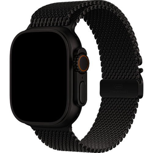 Смарт-часы Apple Watch Ultra 4 (2026) 49mm Black Titanium Case with Titanium Milanese Loop Black (Черный титан)