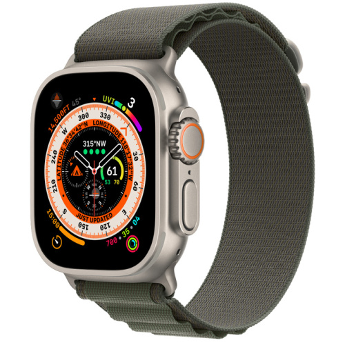 Смарт-часы Apple Watch Ultra 49mm Titanium Case with Alpine Loop Green (Зеленый)