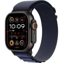 Смарт-часы Apple Watch Ultra 2 (2024) 49mm Black Titanium Case with Alpine Loop Navy (Синий)