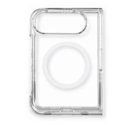 Силиконовый чехол Clear Case для iPhone Duo Magsafe (Прозрачный)