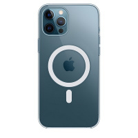 Чехол MagSafe для iPhone 12 Pro Max (Прозрачный)