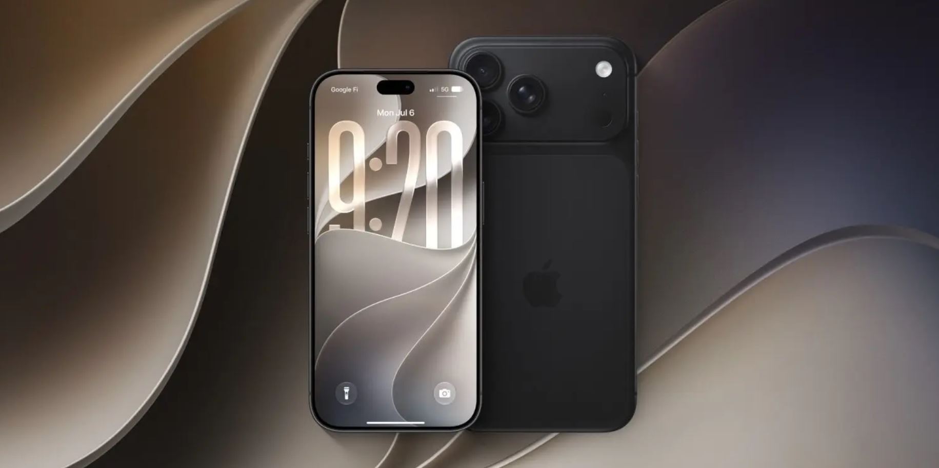 Концептуальное изображение iPhone 18 Pro с уменьшенным Dynamic Island