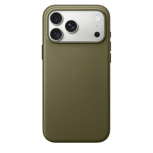 Полиэстеровый чехол Luxcopy для iPhone 18 Pro TechWoven Case with MagSafe – Olive (Оливковый)
