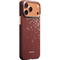 Чехол Pitaka Sakura Hours Ultra-Slim для iPhone 17 Pro Max (Daybreak Red) Красный