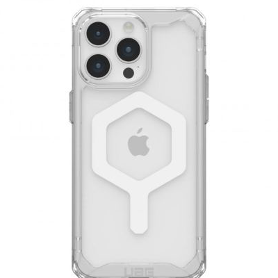 Поликарбонатный чехол UAG Plyo MagSafe для iPhone 15 Pro Ice (Прозрачный)