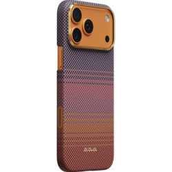 Чехол Pitaka California Dream-02 Ultra-Slim для iPhone 17 Pro (Sunset 2.0) Оранжево-фиолетовый