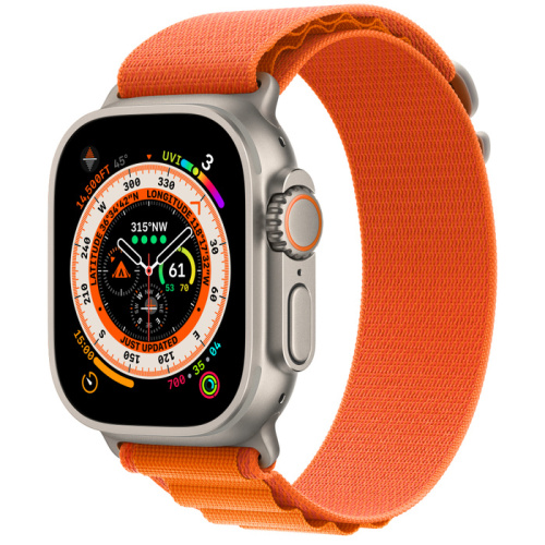 Смарт-часы Apple Watch Ultra 49mm Titanium Case with Alpine Loop Orange (Оранжевый)