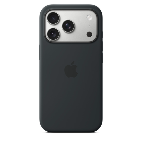 Силиконовый чехол Apple для iPhone 17 Pro Silicone Case with MagSafe – Black (Черный)