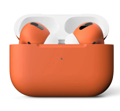 Цветные наушники Apple AirPods Pro (2 gen) (Оранжевый матовый)