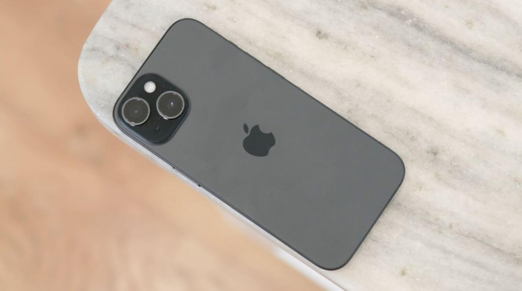 Айфон экраном вниз