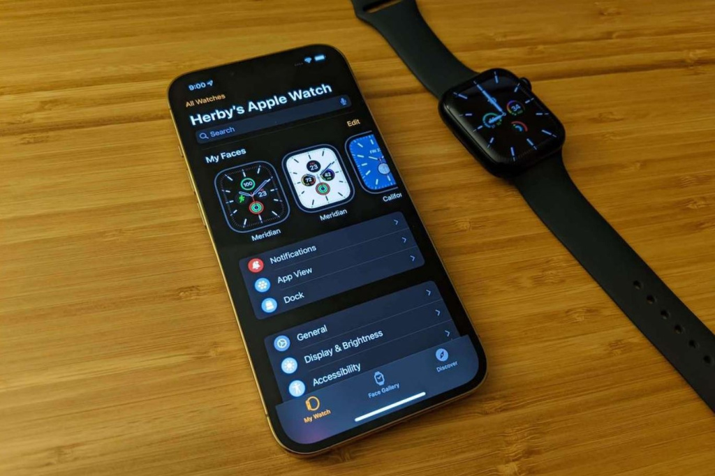 iPhone и Apple Watch