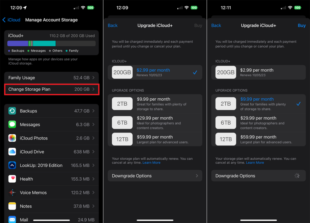 Подписка Apple iCloud+