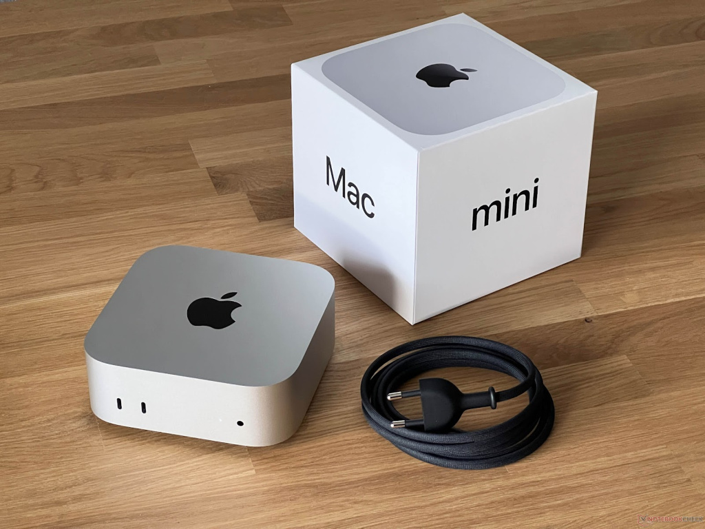 Mac Mini M4 2024 упаковка и комплектация