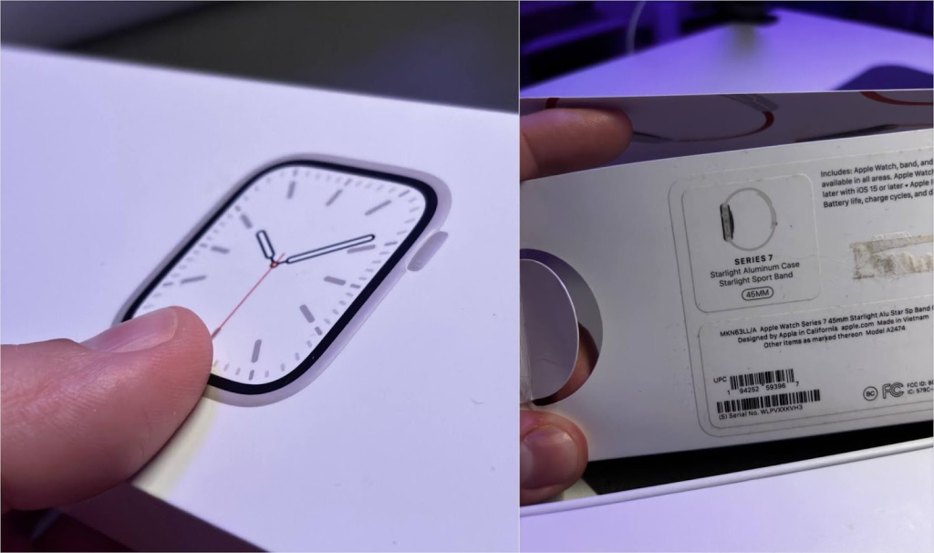 Коробка Apple Watch