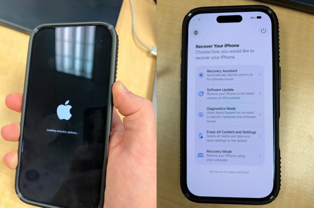 Режим восстановления iPhone