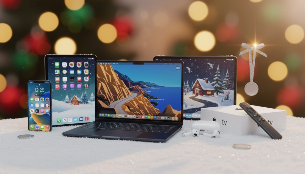 Техника Apple на новый год