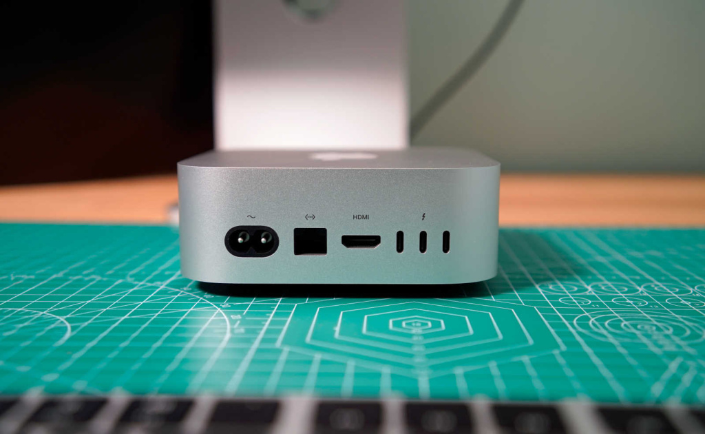 Порты Mac mini M4 2024