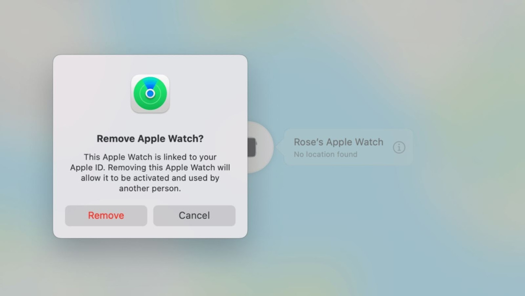 Как разорвать пару Apple Watch и iPhone через iCloud